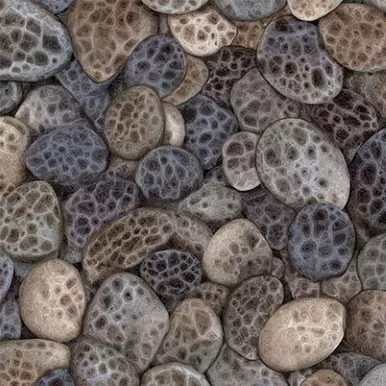 Michael Miller - Starlit Towers - Shoreline Dots, Clay