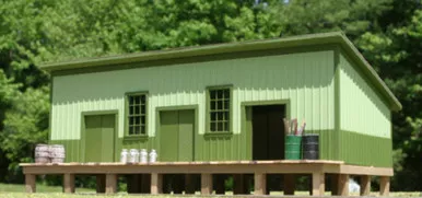 Motrak Models 83028 - Weeks Mills Freight House- HO Scale Kit