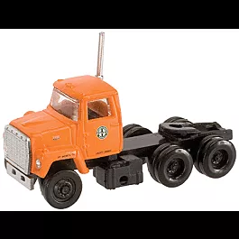 MOW Kitasher's Series 1984 Ford(R) LNT 9000 Tractor Cab -- Burlington Northern Santa Fe (orange, green, white)