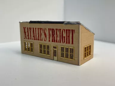 Mudd Creek Models 002N - Natalie's Freight - N Scale Kit