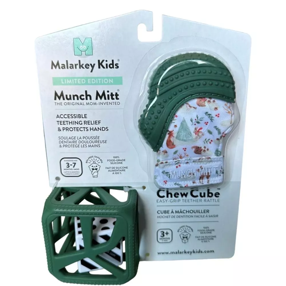 Munch Mitt and Chew Cube