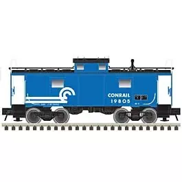 NE-6 Caboose - Ready to Run - Master(R) -- Conrail 23847 (blue, black, white)