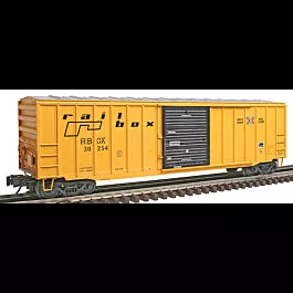 O Trainman(R) ACF 50'6" Boxcar, 3-Rail -- Railbox #30254