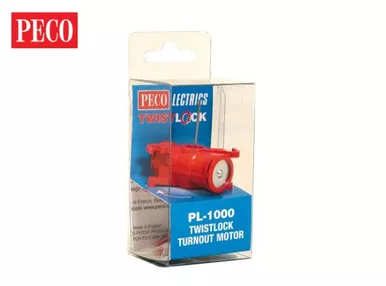 PECO PL-1000 - Twistlock Turnout Motor - Multi Scale