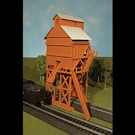 Plasticville Built-Up Building -- Coaling Station