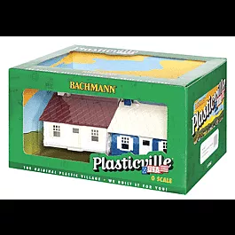 Plasticville U.S.A.(R) Built-Up Buildings -- Cape Cod House pkg(2)