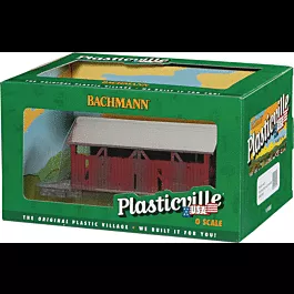 Plasticville U.S.A.(R) Built-Up Buildings -- Covered Bridge
