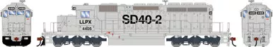 PRE-ORDER: Athearn 2990 - EMD SD40-2 (DCC and Sound) Locomotive Leasing Partners (LLPX) 4405 - HO Scale