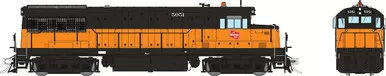 PRE-ORDER: Rapido 35552 - GE U25B (DCC and Sound) Milwaukee Road (MILW) 5051 - HO Scale