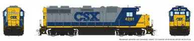 PRE-ORDER: Rapido 39514 - EMD GP39 (DCC and Sound) CSX (CSXT) 4282 YN2 - HO Scale