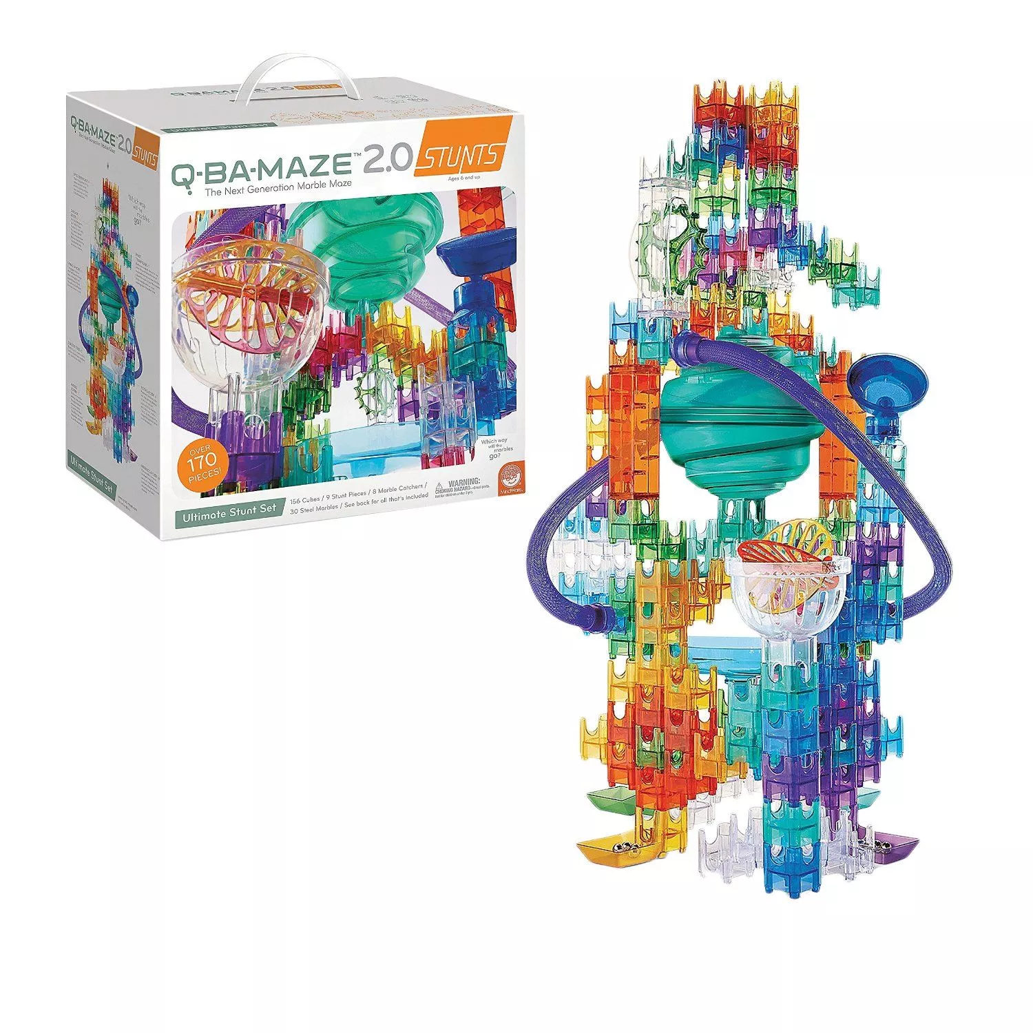 Q-Ba-Maze 2.0 Ultimate Stunt Set