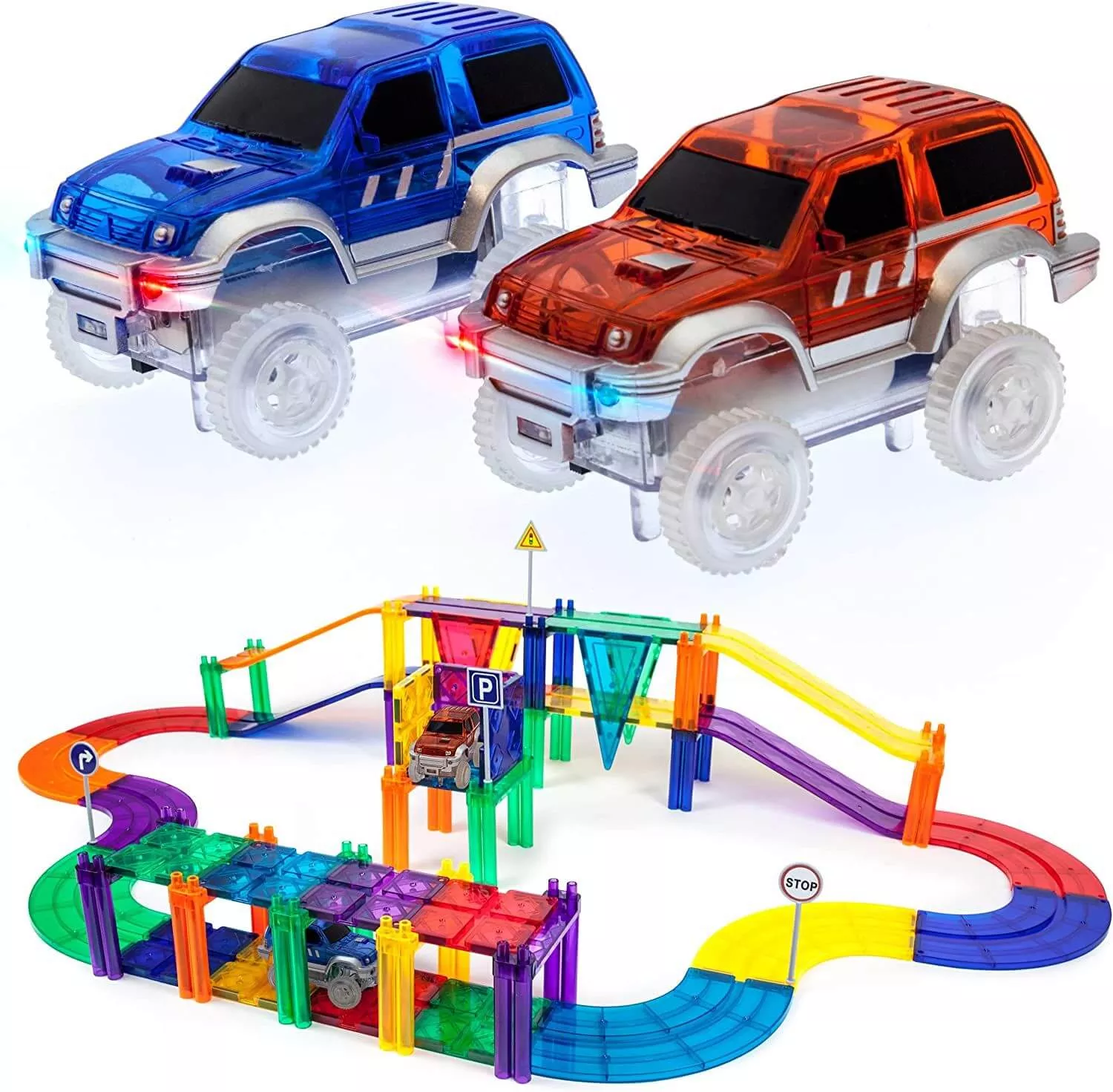 Race Track Block Set - 50 Pieces