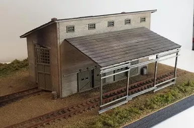 Rail Scale Models N-2110 - Branch Line Engine House- N Scale Kit