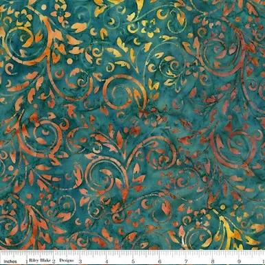 Riley Blake - Expression Batiks 2025 - Kinetic Energy, Spilled Tea