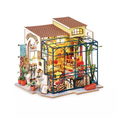 Robotime DG145 - Emily's Flower Shop - Kit