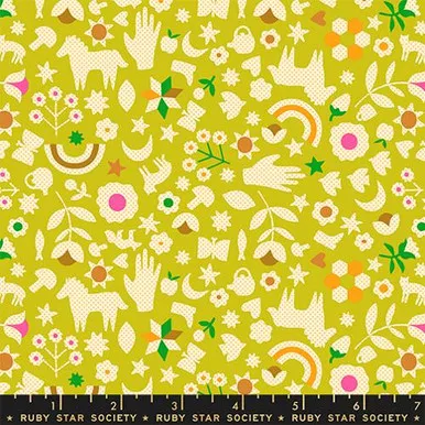 Ruby Star Society - Catnap - Little Luck, Pistachio
