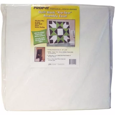 S A RICHARDS - PROP-IT Quilt Block Pre-Sew Assembly Easel-18"X18" (1420)