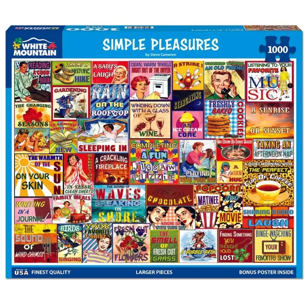 Simple Pleasures 1000 Piece