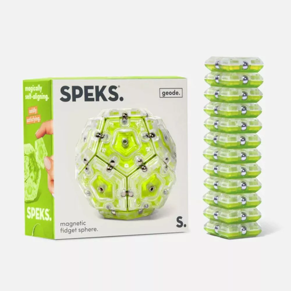 Speks Geode Lime
