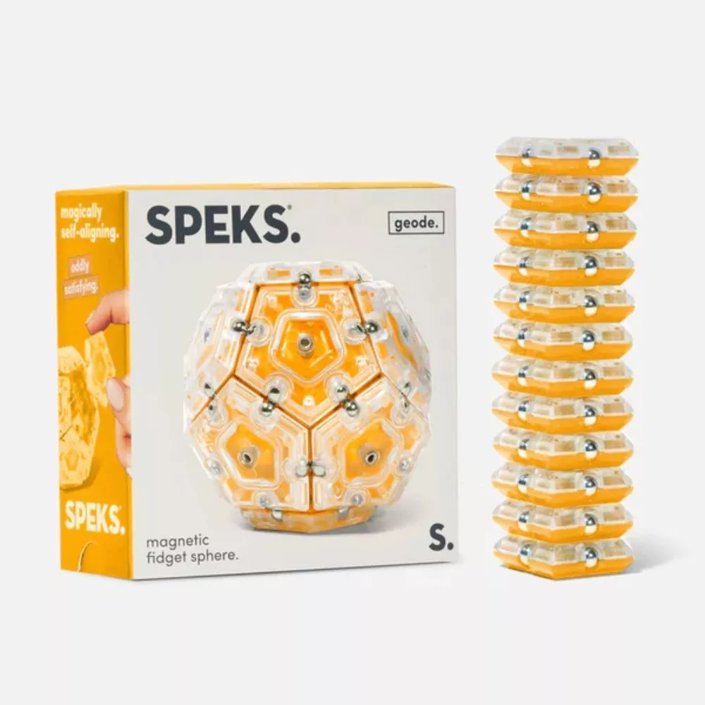 Speks Geode Orange