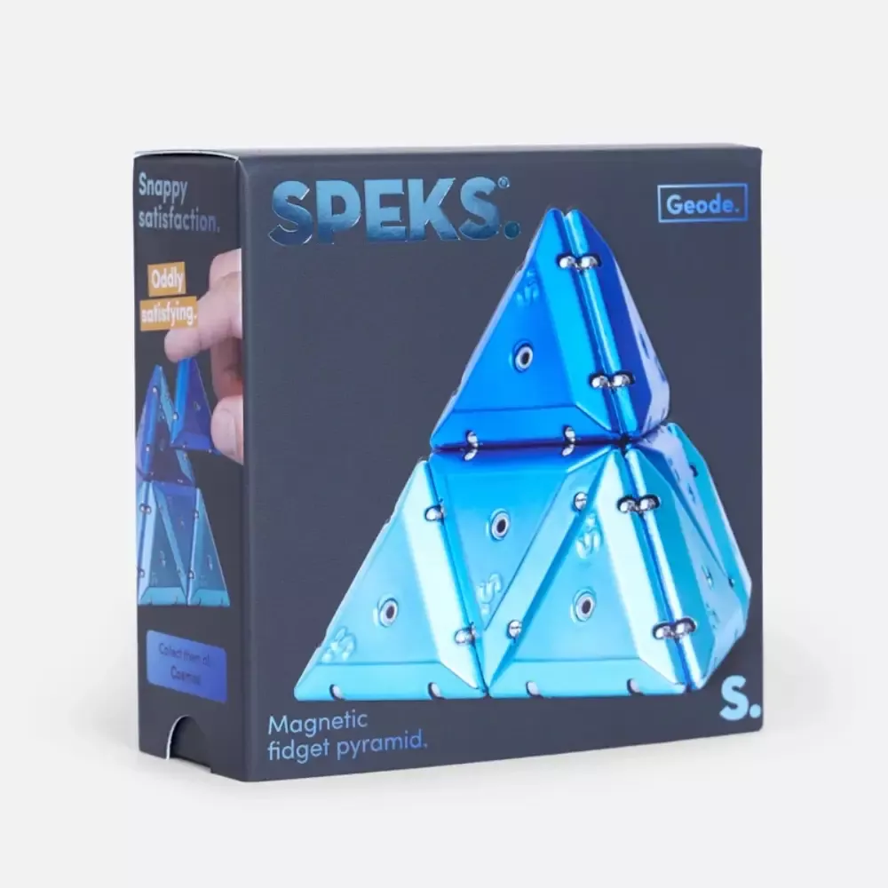 Speks Pyramid Cosmos Blue