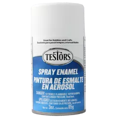 TESTORS - Flat White Paint 3 Oz. Spray Can (1258)