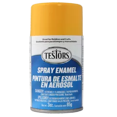 TESTORS - Gloss Yellow Paint 3 Oz. Spray Can (1214)