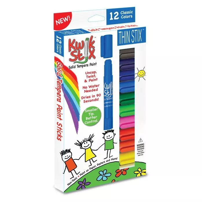 Thin Stix Paint Sticks 12 pcs.