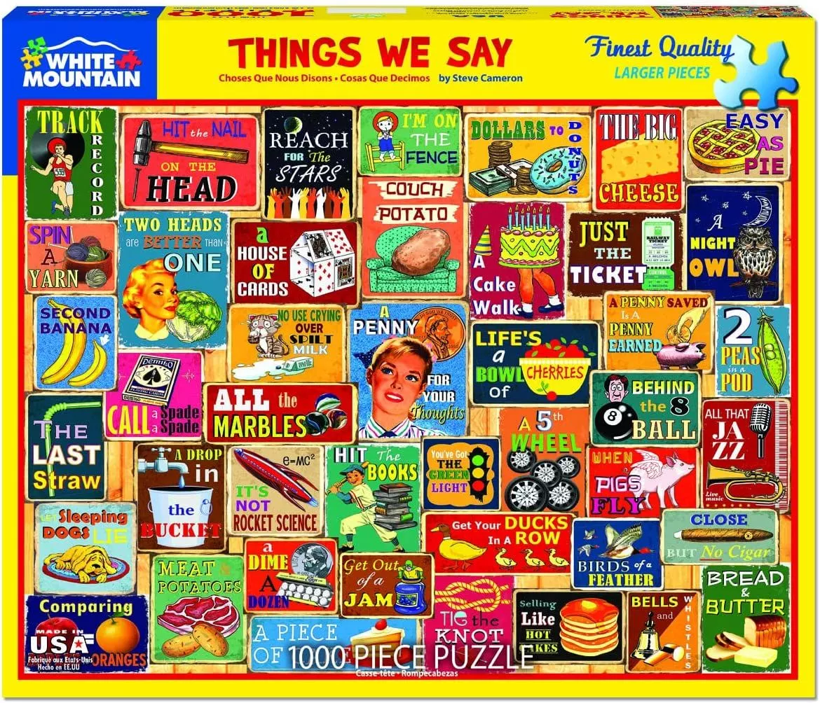 Things We All Say 1000 Pc