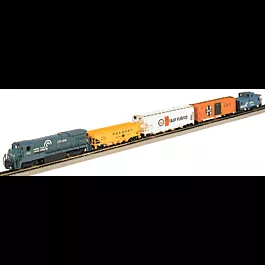 Trailblazer Train Set w/Nickel-Silver EZ Track -- CR