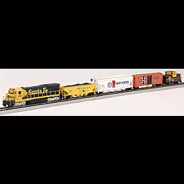 Trailblazer Train Set w/Nickel-Silver EZ Track -- Santa Fe