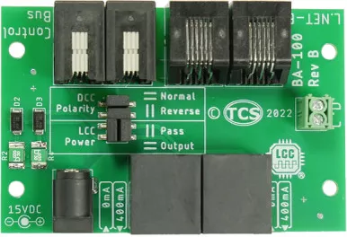 Train Control Systems (TCS) 1597 - Booster Adapter- Multi Scale