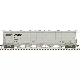 Trinity 5660 PD Covered Hopper - Ready to Run -- NBIX #55041 (gray)