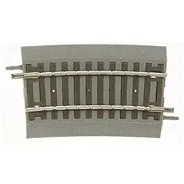 True-Track (R) Code 83 Track & Roadbed System -- 1/3 22" Radius Curve Section pkg(4)