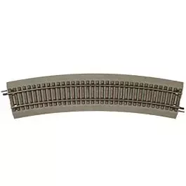 True-Track(R) Code 83 Track & Roadbed System -- 22" Radius Curve Sections pkg(4)