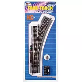 True-Track(R) Code 83 Track & Roadbed System -- Remote Snap-Switch - Right Hand