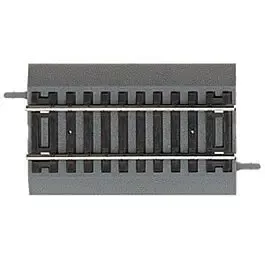 True-Track(R) Code 83 Track & Roadbed System -- Straight Section - 3"7.6cm pkg(4)