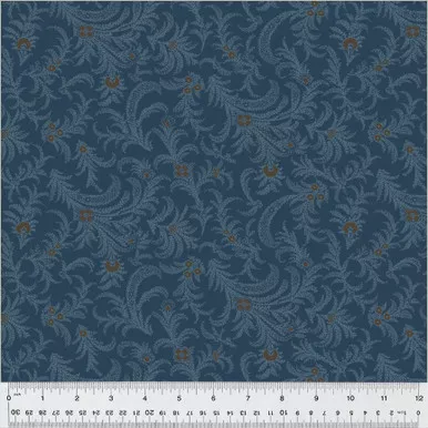 Windham Fabrics - Oxford - Delicate Paisley, Blue