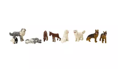 Woodland Scenics A1971 - Dog Pack- HO Scale