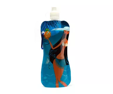 ZEE'S CREATIONS - Pocket Bottle - Blue Lady (CB1001)