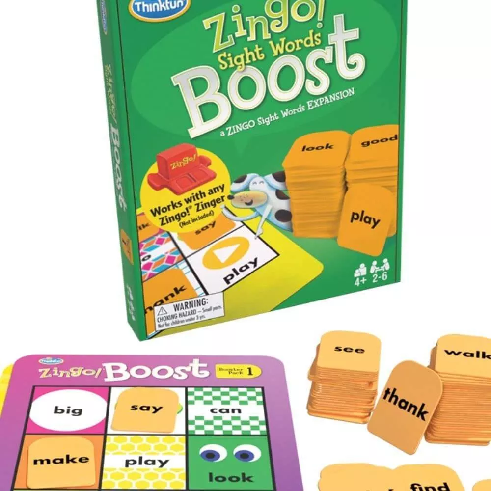 Zingo Sight Words Booster Pk