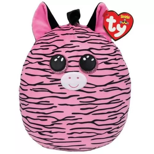Zoey Zebra Squish A Boo 13 Inch